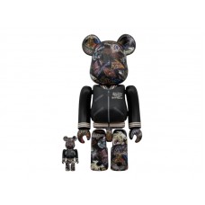 Bearbrick Avirex 50th Varsity 100% & 400% Set