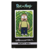 Фигурка (28см) Bearbrick BAIT x Medicom Rick and Morty 400% Yellow