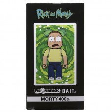 Фигурка (28см) Bearbrick BAIT x Medicom Rick and Morty 400% Yellow