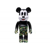 Большая фигурка (70см) Bearbrick BAPE Mickey Mouse 1000% Multi