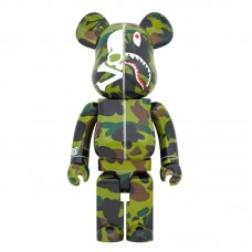 Большая фигурка (70см) Bearbrick BAPE x Mastermind 1000% Green Camo