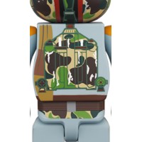 Bearbrick BAPE x STAR WARS BOBA FETT 100% & 400% Set