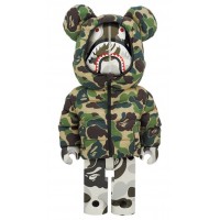 Большая фигурка (70см) Bearbrick BAPE(R) x Canada Goose Shark 1000%