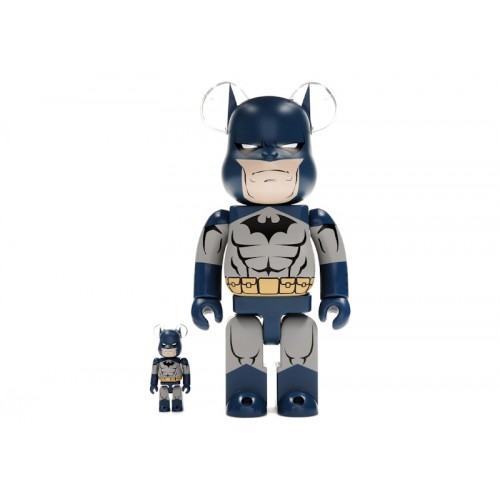 Оригинальный набор фигурок Bearbrick Batman Hush Ver. 100% & 400% Set - 7см и 28см