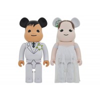 Большая фигурка (70см) Bearbrick Bearbrick Greeting Marriage 2 PLUS 1000%