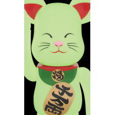 Bearbrick Beckoning Cat Luminous 1000% White