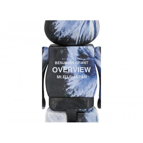 Оригинальный набор фигурок Bearbrick Benjamin Grant Overview Fuji 100% & 400% Set - 7см и 28см