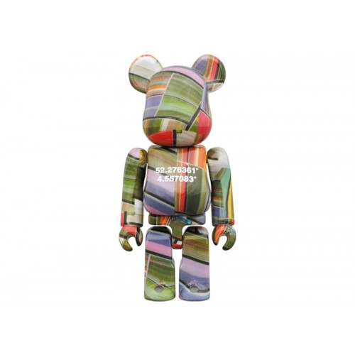 Оригинальный набор фигурок Bearbrick Benjamin Grant (Overview) Lisse 100% & 400% Set - 7см и 28см