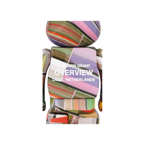 Оригинальный набор фигурок Bearbrick Benjamin Grant (Overview) Lisse 100% & 400% Set - 7см и 28см