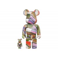 Набор фигурок (7см и 28см) Bearbrick Benjamin Grant (Overview) Lisse 100% & 400% Set