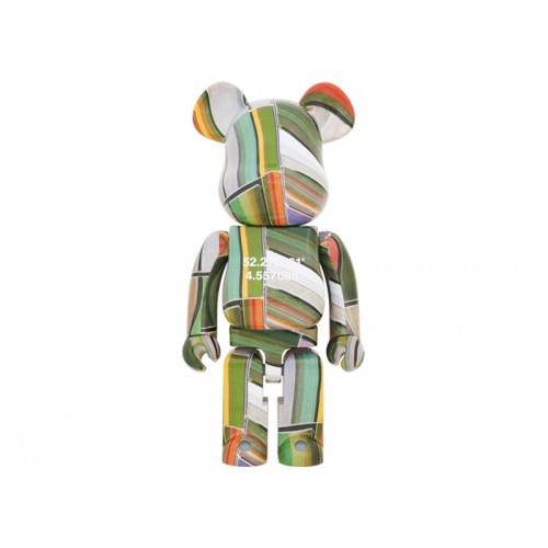 Оригинальная большая фигурка Bearbrick Benjamin Grant (Overview) Lisse 1000% - 70см