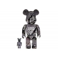 Набор фигурок (7см и 28см) Bearbrick Benjamin Grant Overview Tokyo 100% & 400% Set