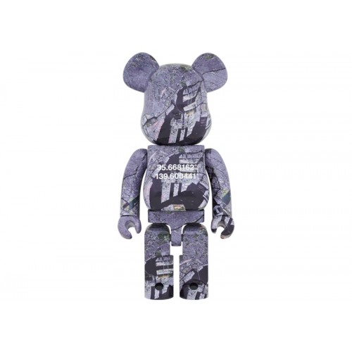 Оригинальная большая фигурка Bearbrick Benjamin Grant Overview Tokyo 1000% - 70см