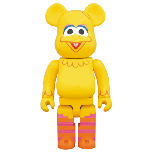 Оригинальная фигурка Bearbrick Big Bird 400% Yellow - 28см