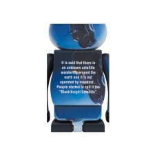 Bearbrick Black Knight Satellite 1000% Blue