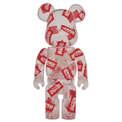 Оригинальная фигурка Bearbrick BlackEyePatch 400% - 28см