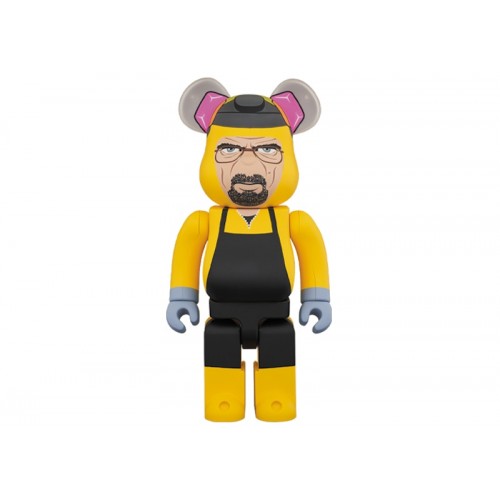 Оригинальная большая фигурка Bearbrick Breaking Bad Walter White (Chemical Protective Clothing Ver.) 1000% - 70см