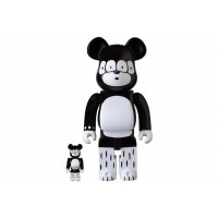 Набор фигурок (7см и 28см) Bearbrick Bridge Ship House (Matthew) 100% & 400% Set