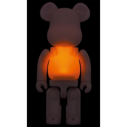 Оригинальная фигурка Bearbrick Candle 2023 (2G Exclusive) 400% Rose - 28см