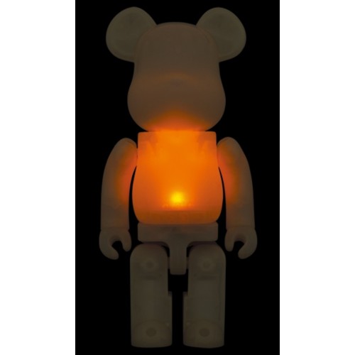 Оригинальная фигурка Bearbrick Candle 2023 (2G Exclusive) 400% Vanilla - 28см