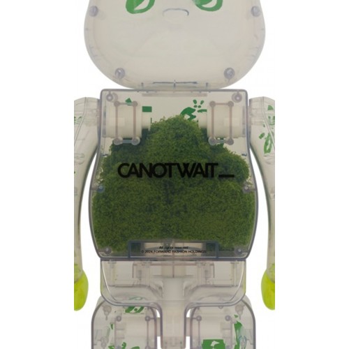 Оригинальная большая фигурка Bearbrick CANOTWAIT_ 10 - 70см
