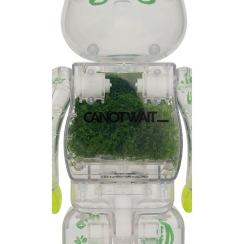 Оригинальная фигурка Bearbrick CANOTWAIT_ 4 - 28см