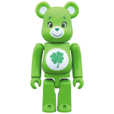 Фигурка маленькая (7см) Bearbrick Care Bear (TM) Good Luck Bear 100% Green