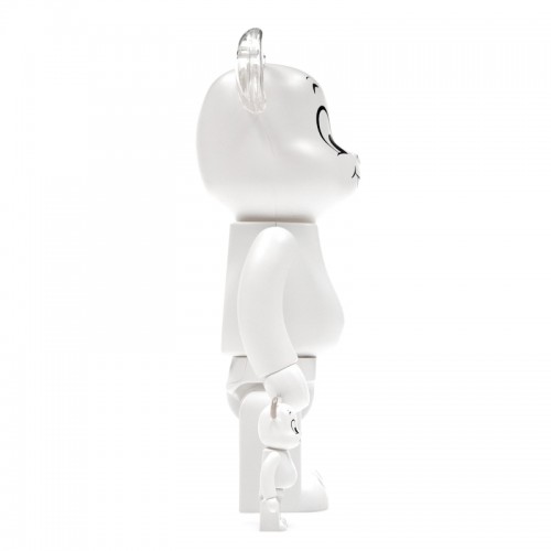 Набор из двух фигурок Bearbrick Casper the Friendly Ghost 100% & 400% Set White - 7см и 28см.