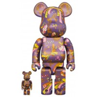 Набор фигурок (7см и 28см) Bearbrick Chiyogami 2 100% & 400% Set
