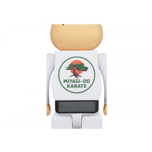 Оригинальная большая фигурка Bearbrick Cobra Kai Miyagi-Do Karate 1000% - 70см