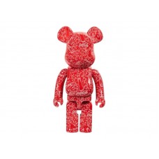 Большая фигурка (70см) Bearbrick Coca-Cola Keith Haring 1000% Red/White