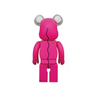 Bearbrick Crocodile Mountain 100% & 400% Set Pink