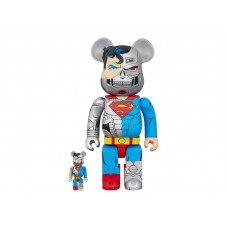 Bearbrick Cyborg Superman 100% & 400% Set