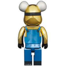 Bearbrick DAVE 1000% CHROME Ver.