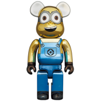 Большая фигурка (70см) Bearbrick DAVE 1000% CHROME Ver.