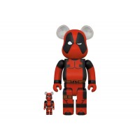 Набор фигурок (7см и 28см) Bearbrick Deadpool 100% & 400% Set