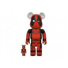 Набор фигурок (7см и 28см) Bearbrick Deadpool 100% & 400% Set