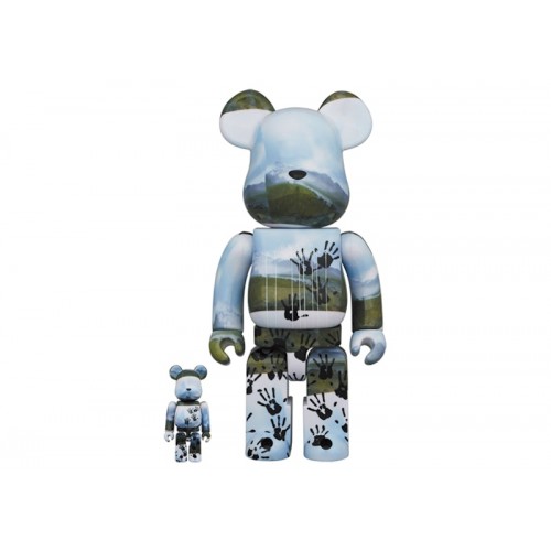 Набор из двух фигурок Bearbrick Death Stranding 100% & 400% Set - 7см и 28см.