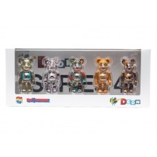 Bearbrick DesignerCon Artist Series 4 (Doktor A, Bobby Hundreds, Nina Palomba, Shag and Hannah Webb) 100% (Set of 5)
