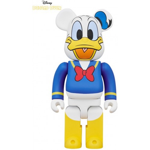 Оригинальная фигурка Bearbrick Disney Donald Duck 400% - 28см