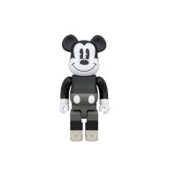 Bearbrick Disney Mickey Mouse 400% Black/White