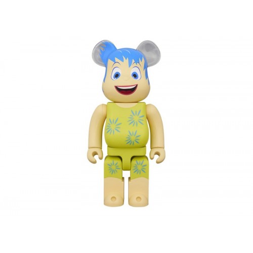 Оригинальная фигурка Bearbrick Disney Pixar Inside Head Joy 4 - 28см