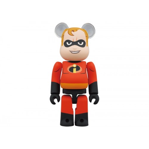 Оригинальный набор фигурок Bearbrick Disney Pixar Mr. Incredible 100% & 400% Set - 7см и 28см