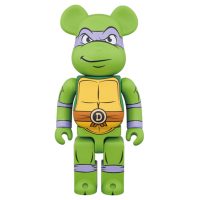 Bearbrick Donatello 100% & 400% Set Green