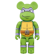 Bearbrick Donatello 100% & 400% Set Green
