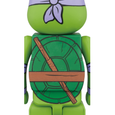 Bearbrick Donatello 100% & 400% Set Green