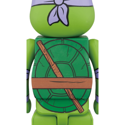 Оригинальный набор фигурок Bearbrick Donatello 100% & 400% Set Green - 7см и 28см