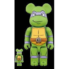 Bearbrick Donatello 100% & 400% Set Green