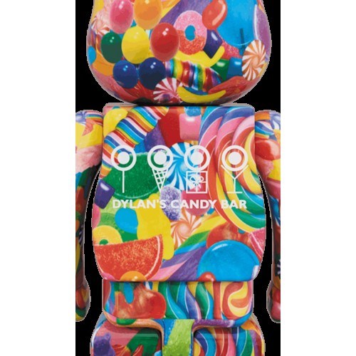 Набор из двух фигурок Bearbrick Dylan's Candy Bar 100% & 400% Set Multi - 7см и 28см. Набор из двух фигурок Bearbrick Dylan's Candy Bar 100% & 400% Set Multi - 7см и 28см.