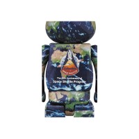 Bearbrick Earth (Columbia Space Shuttle) 100% & 400% Set
